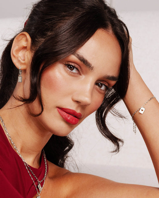 Ace Up the Sleeve Bracelet Silber