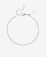 Tinsel Chain Bracelet Silber