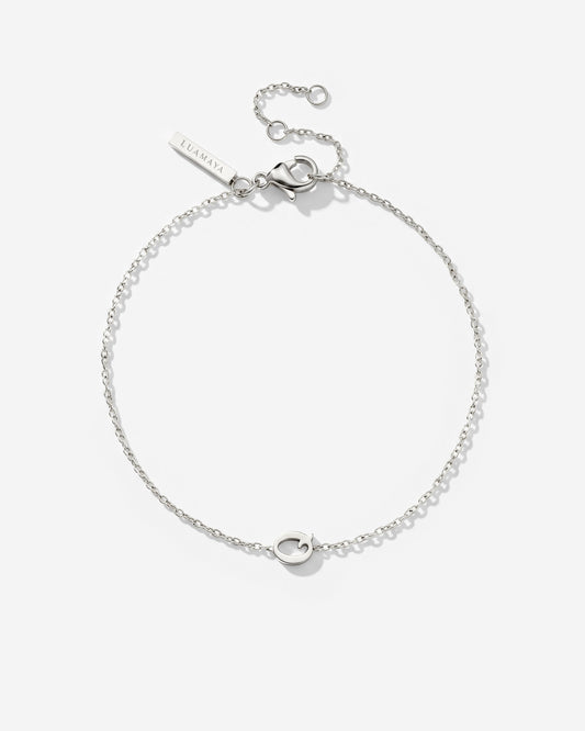 Tiny Letter Bracelet