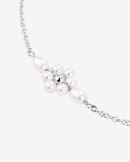 Daisy Choker Silber