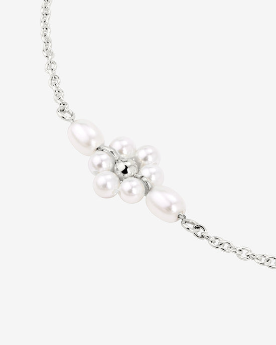 Daisy Choker Silber