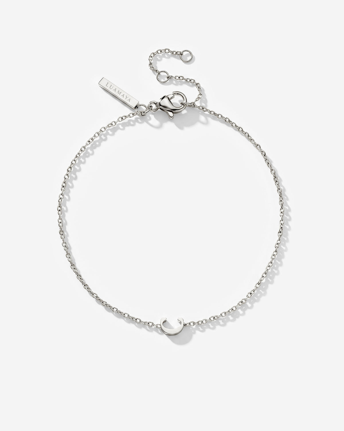 Tiny Letter Bracelet