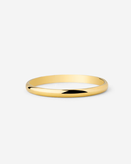 Fine Line Ring Gold