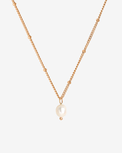 Baby Pearl Necklace Roségold
