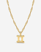 Gemini Bubble Necklace Gold