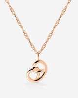 Bedazzle my Pretzel Necklace Roségold