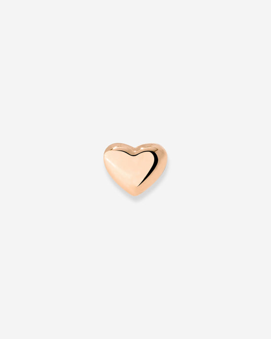 Lovely Heart Piercing Stud Roségold