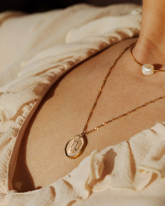 Zodiac Necklace Roségold
