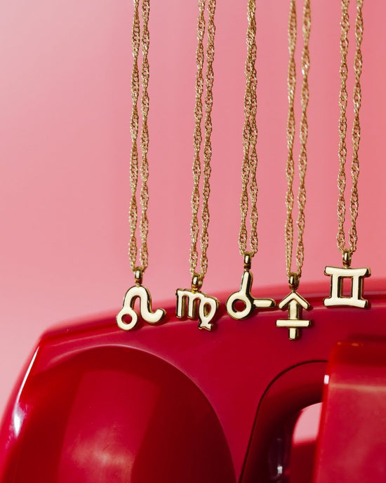 Sagittarius Bubble Necklace Gold