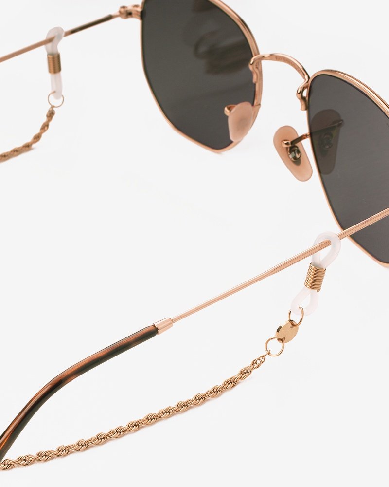 Olas Sunglasses Chain Roségold