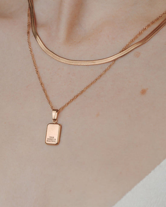 Your energy is beautiful Bundle Roségold