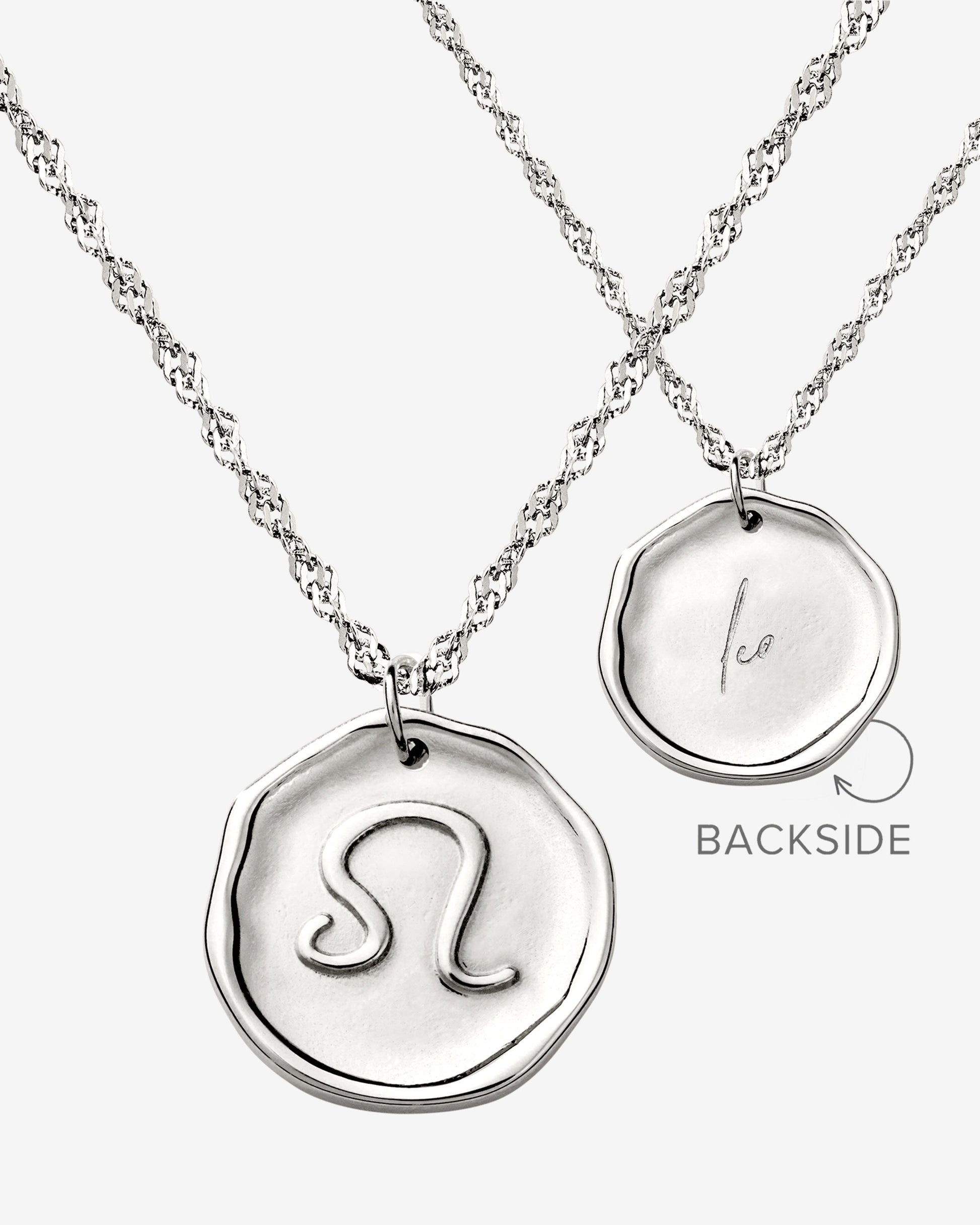 Zodiac Necklace Silber