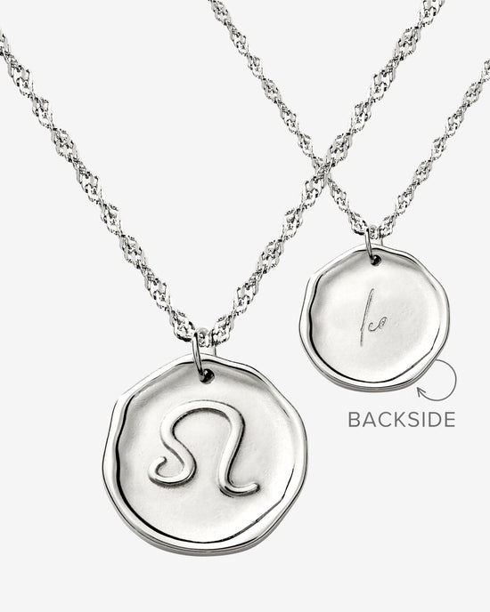 Zodiac Necklace Silber