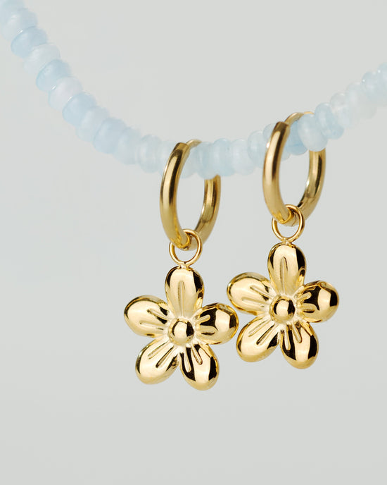 Blossom Hoop Set Small Roségold