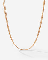 Cascade Layer Necklace Roségold
