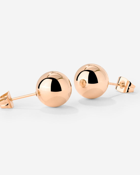 Bubbly Studs Medium Roségold