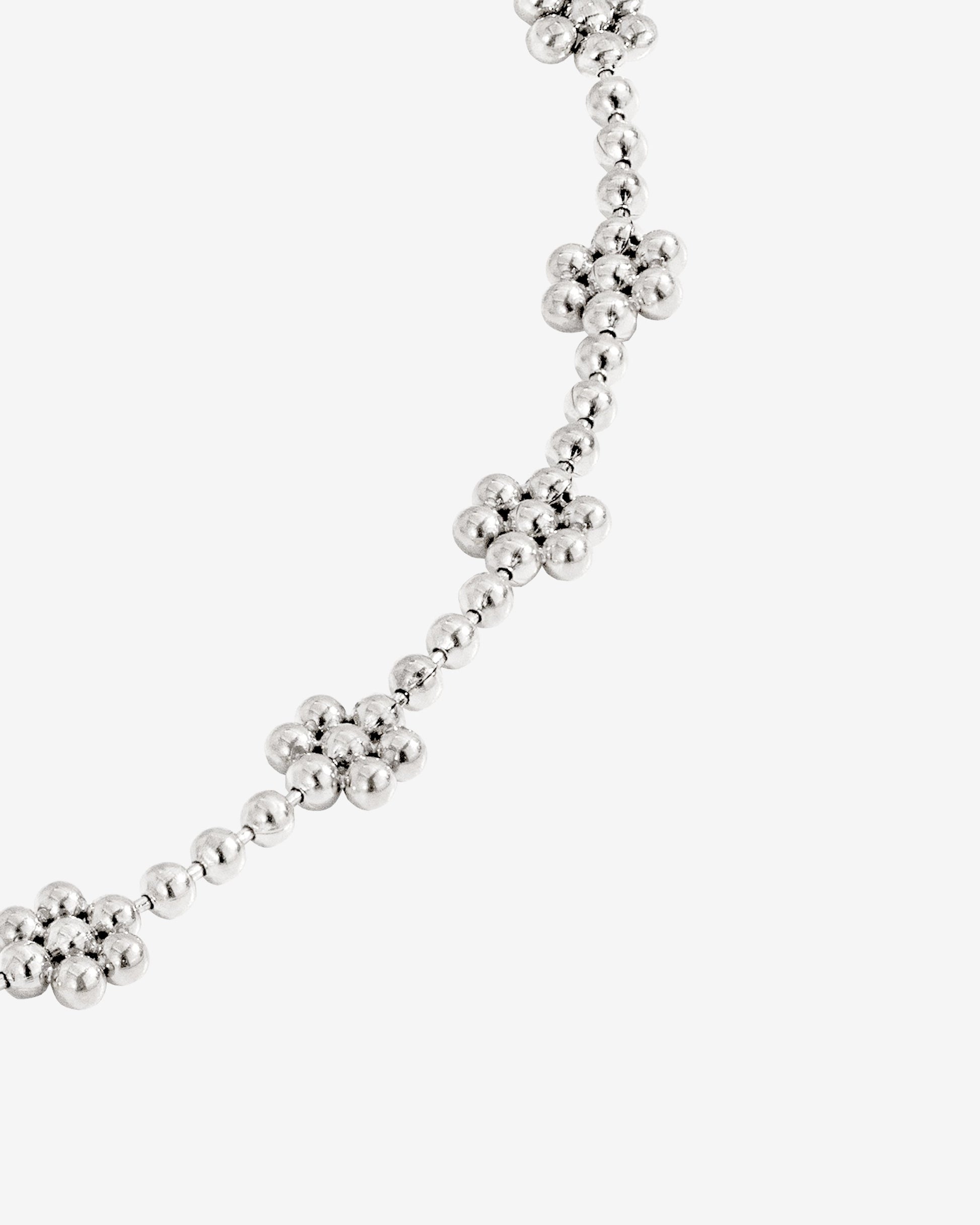 Blooming Choker Silber