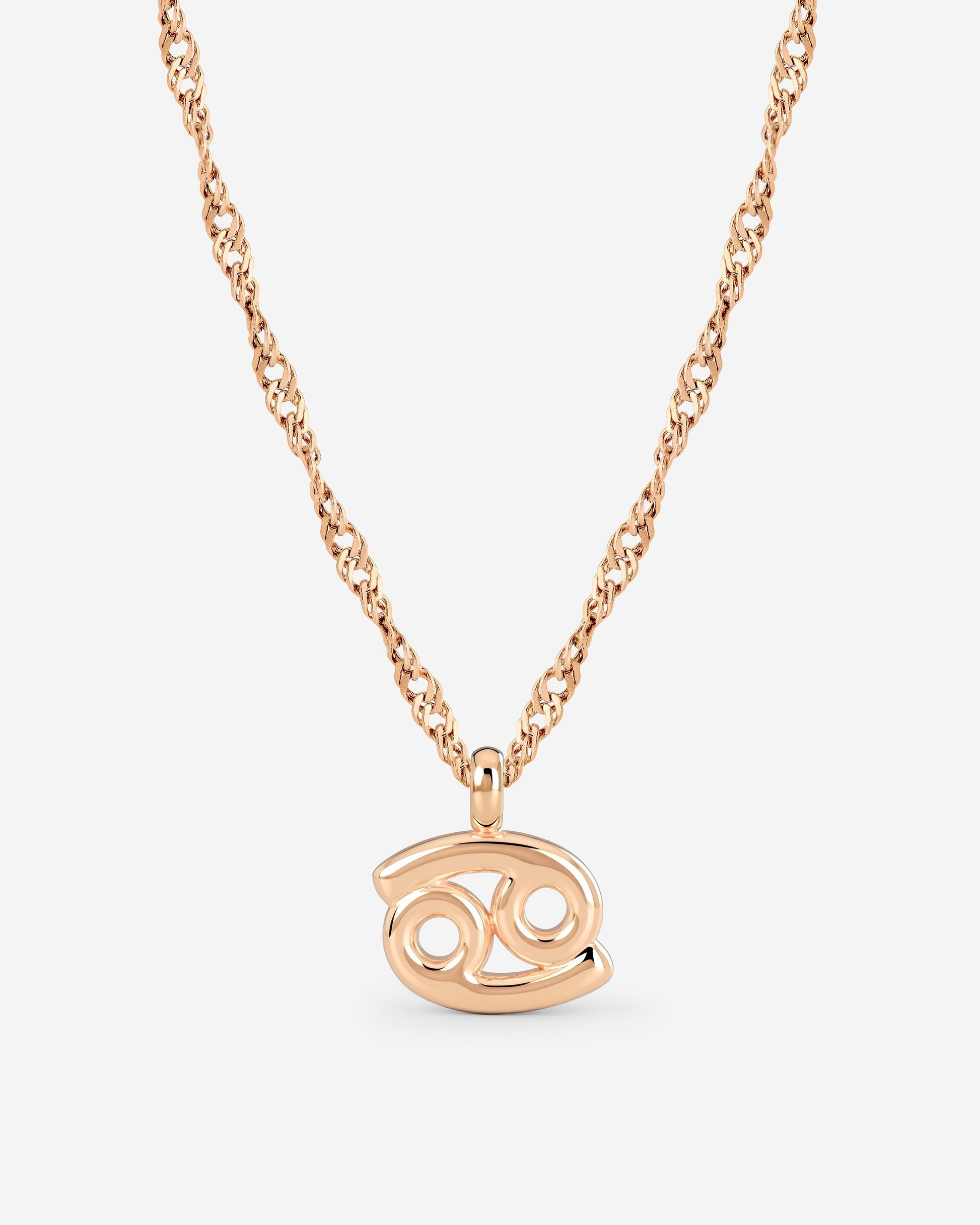 Cancer Bubble Necklace Roségold