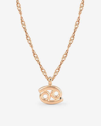 Cancer Bubble Necklace Roségold