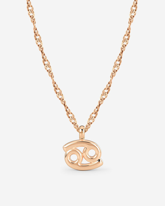 Cancer Bubble Necklace Roségold