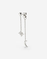 Shiny Ines Stud Earring Silber