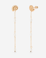 Siren's Spell Pearl Drop Earrings Roségold