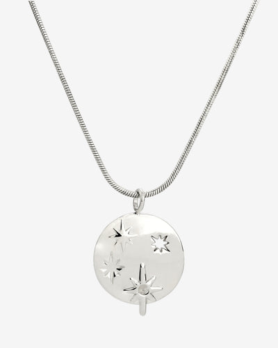 Shiny Stars Necklace Silber
