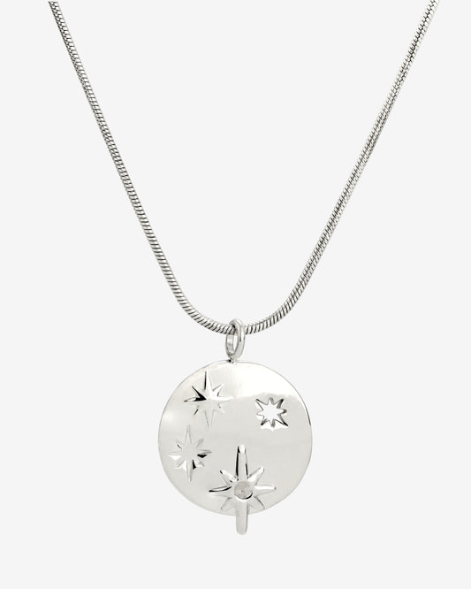 Shiny Stars Necklace Silber