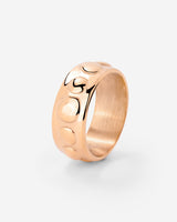 Boho Beads Ring Rose Gold