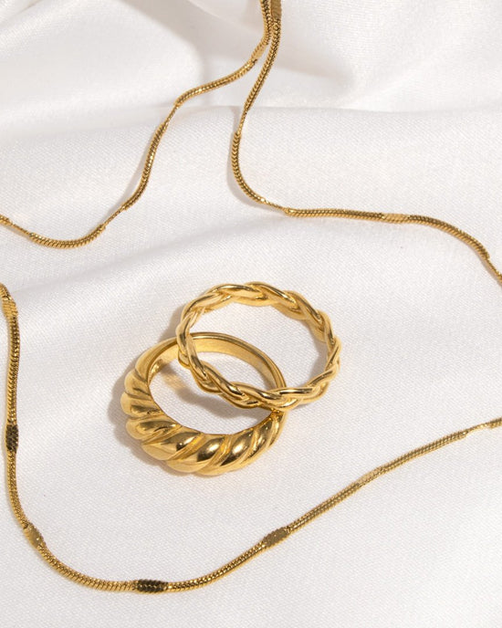 Braided Divine Ring Roségold