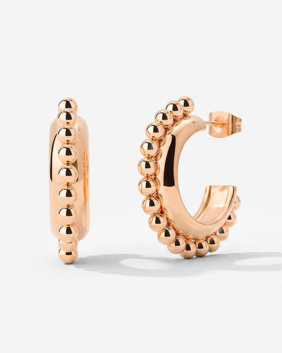 Glow Drops Hoop Studs