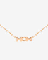 Mom Forever Necklace Rose Gold
