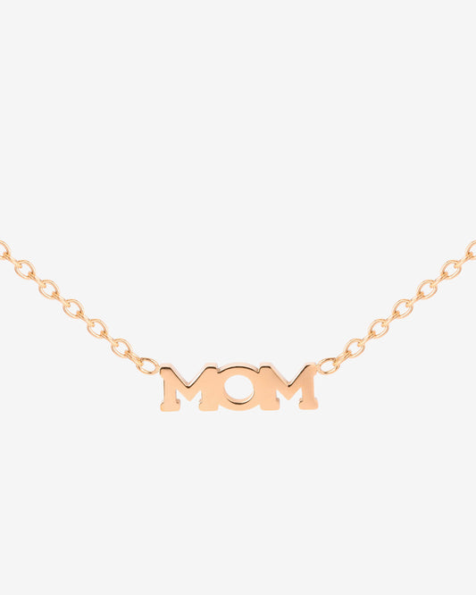 Mom Forever Necklace Roségold