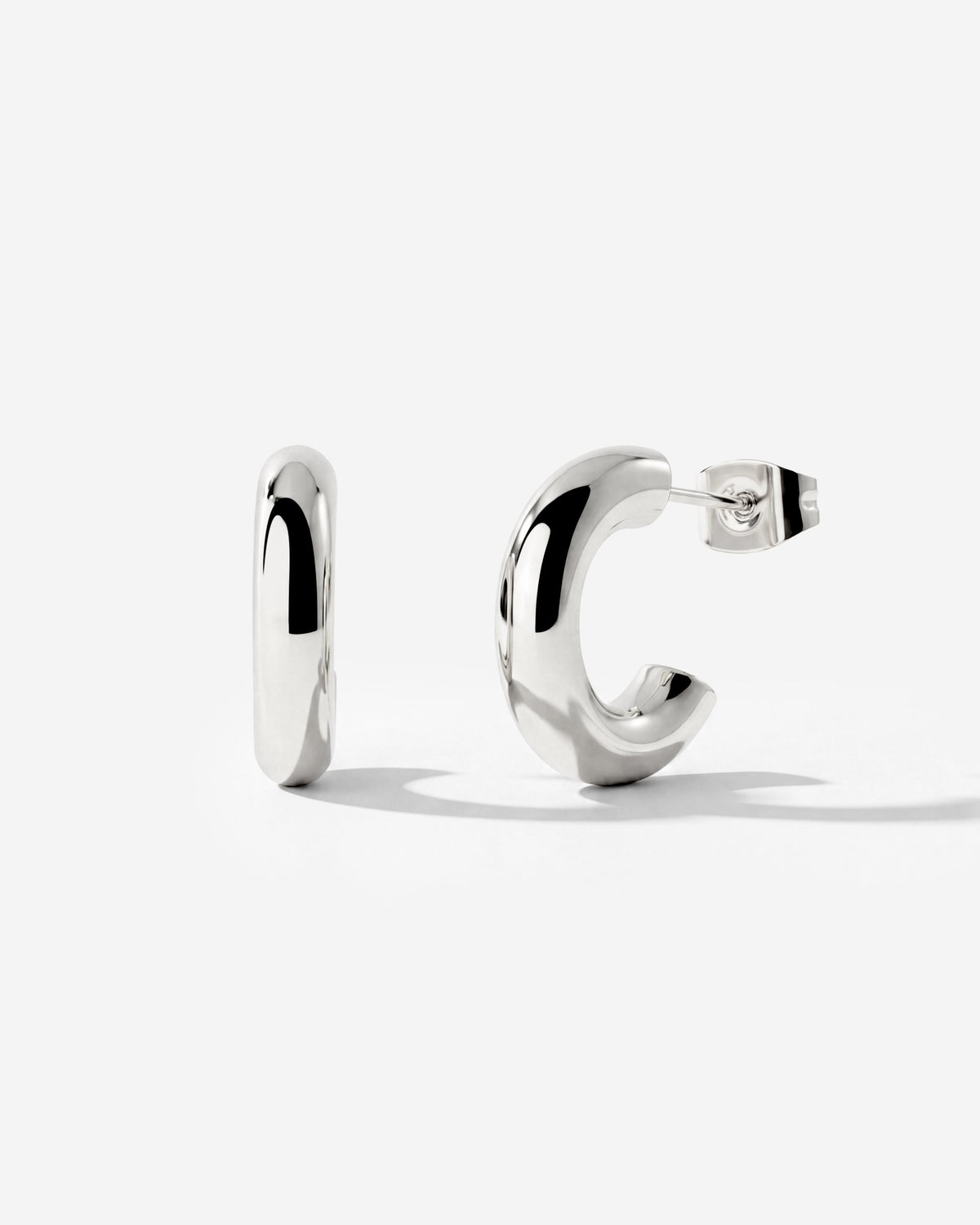Inner Light Hoop Studs