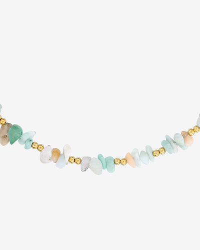 Maritime Gem Necklace Gold