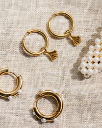 Forever Yours Hoop Set Medium Roségold