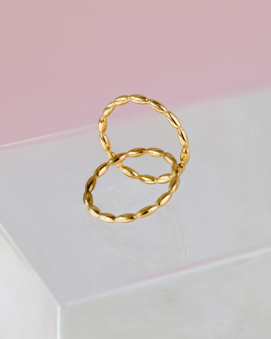 Dewdrop Ring Gold