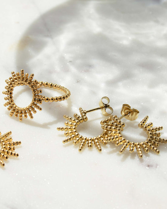 Sunshine Emelie Earrings Silber