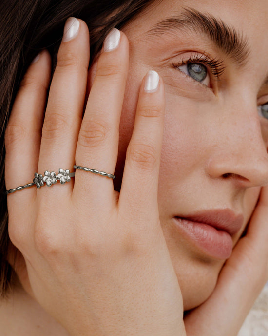 Meadow Ring Silber