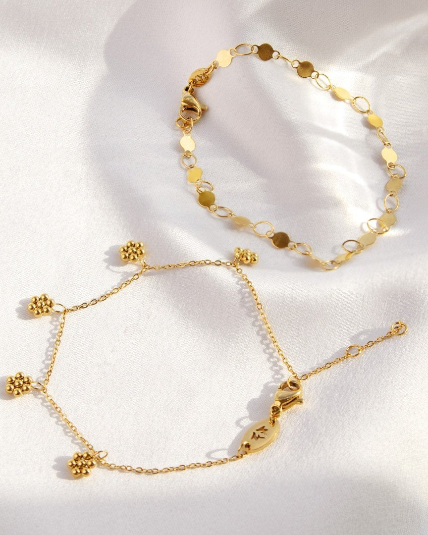 Spring Babe Anklet Silber