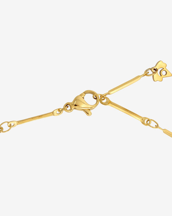 Annes Authentic Pearl Choker Gold