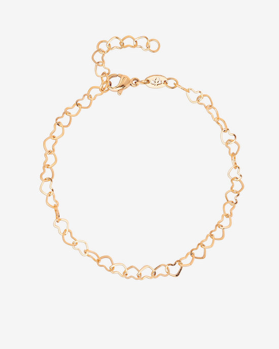 Heart after Heart Bracelet Roségold