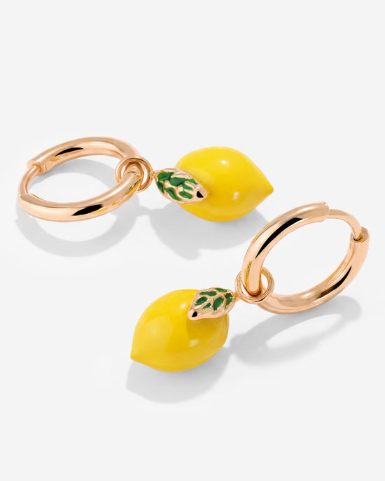 Lemony Hoop Set Small Roségold