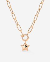 Nova Oval Links Necklace Set Roségold