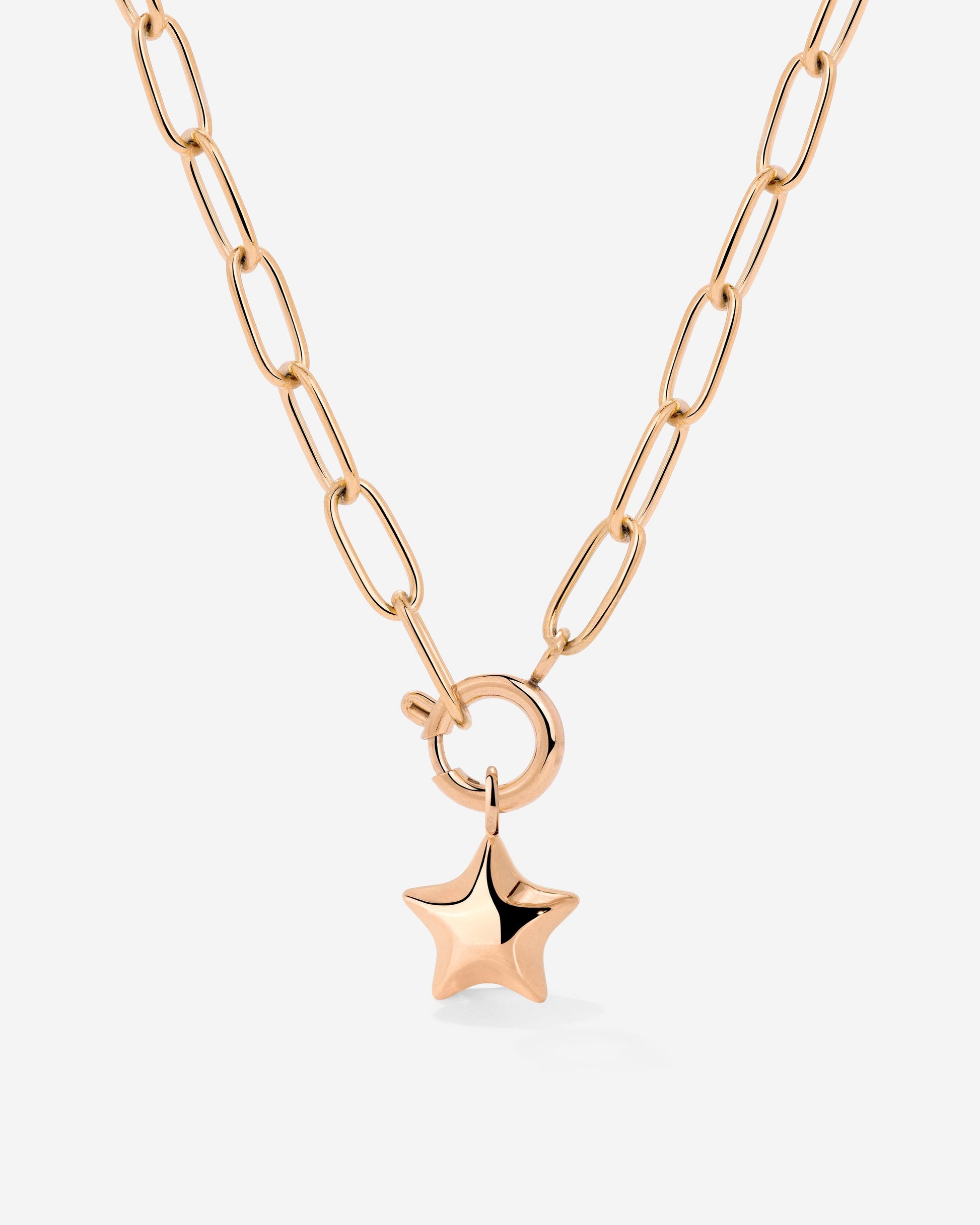 Nova Oval Links Necklace Set Roségold