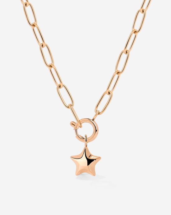 Nova Oval Links Necklace Set Roségold