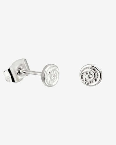 Sweet Swirl Studs Silber