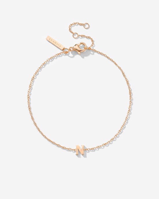 Tiny Letter Bracelet
