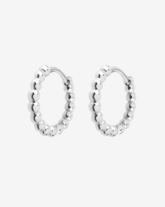 Pellet Hoops Silber