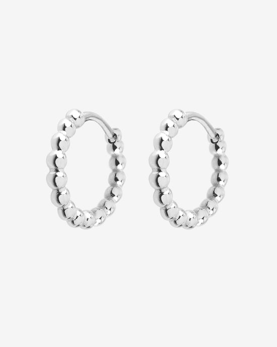 Pellet Hoops Silber